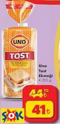 UNO TOST EKMEĞİ 350 G